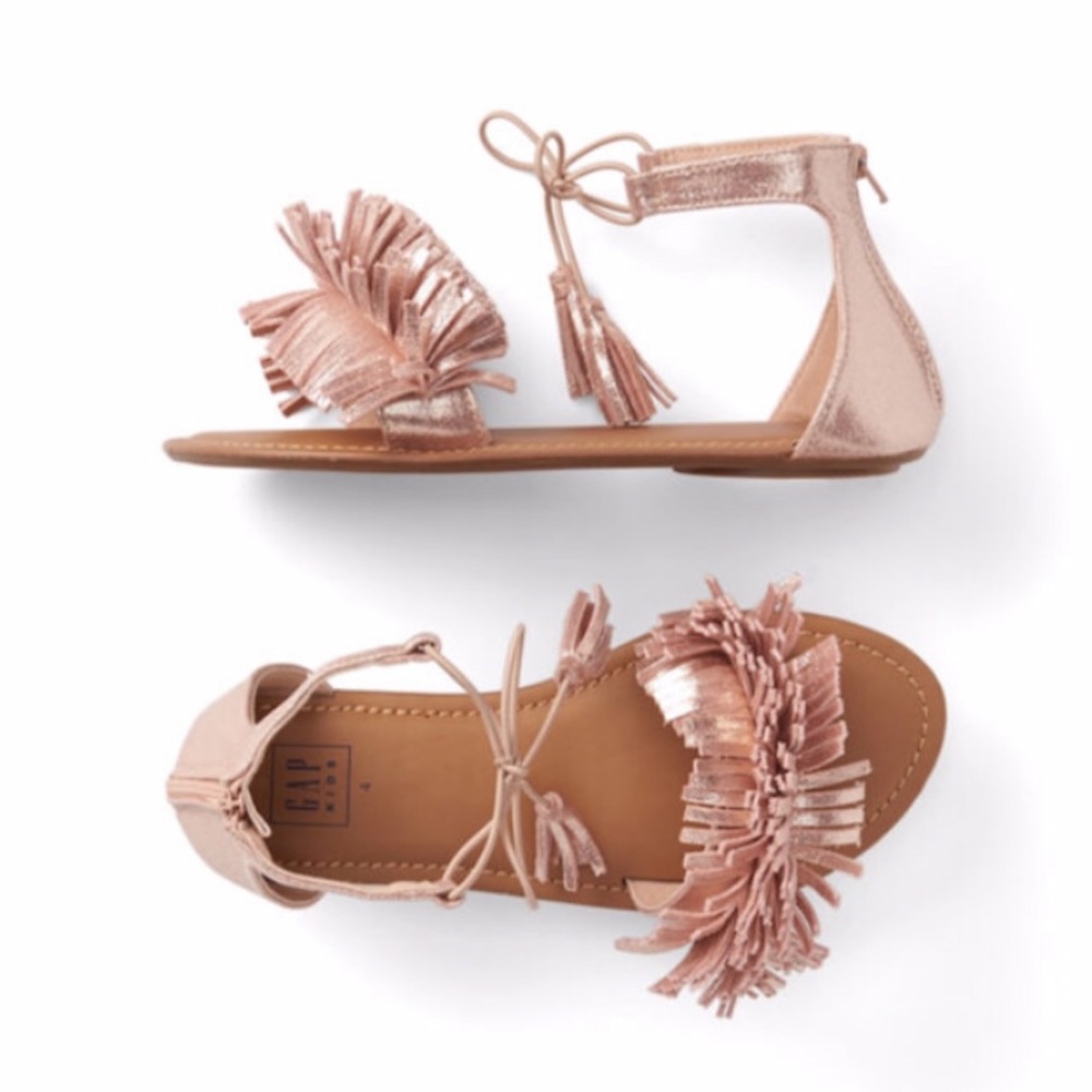 Metallic Sandals